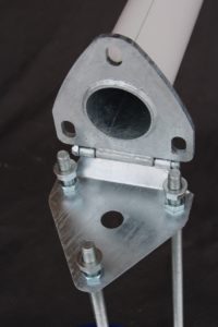 Kallutusplaadiga lipumastijalg